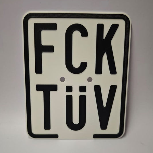 Show-Kennzeichen Auswahl: GRN TÜV BRN 50CCM NIX