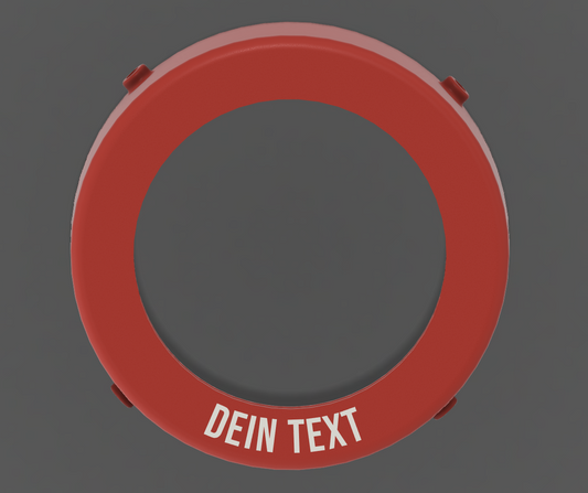 Polraddeckel V1 mit Wunschtext für Sachs 505 – Hercules Prima Hobel24 Original