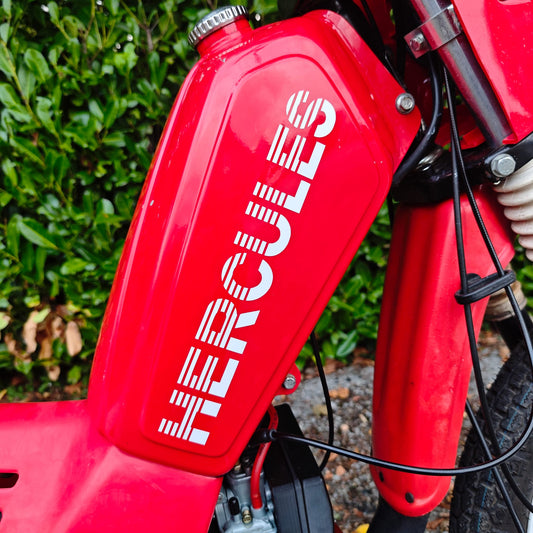 Hercules MX1 Aufkleber-Set komplett – 17-teilig