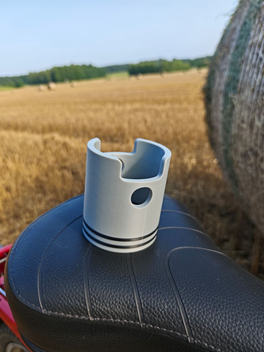 Kolben-Getränkehalter / Hülle – im Mofa-Kolben-Design
