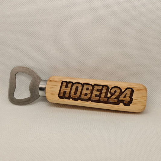 Hobel24 - Flaschenöffner mit Holzgriff