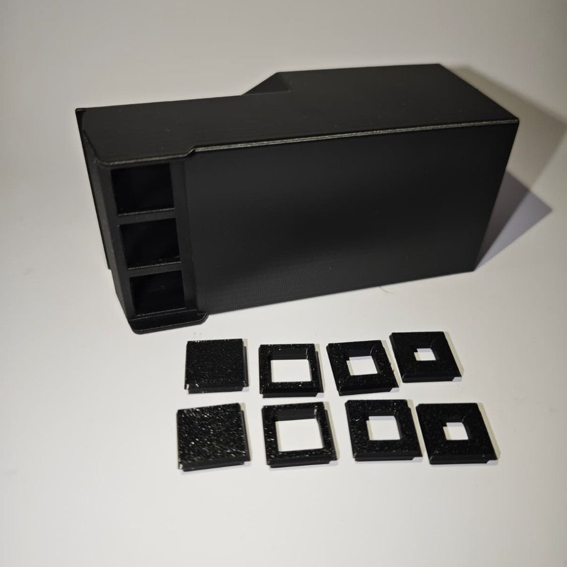 HOBEL24 – Modularer Luftfilterkasten 3x15mm Einlass für Hercules Prima / Optima (mit Tuning-Einsätzen zum Abstimmen)
