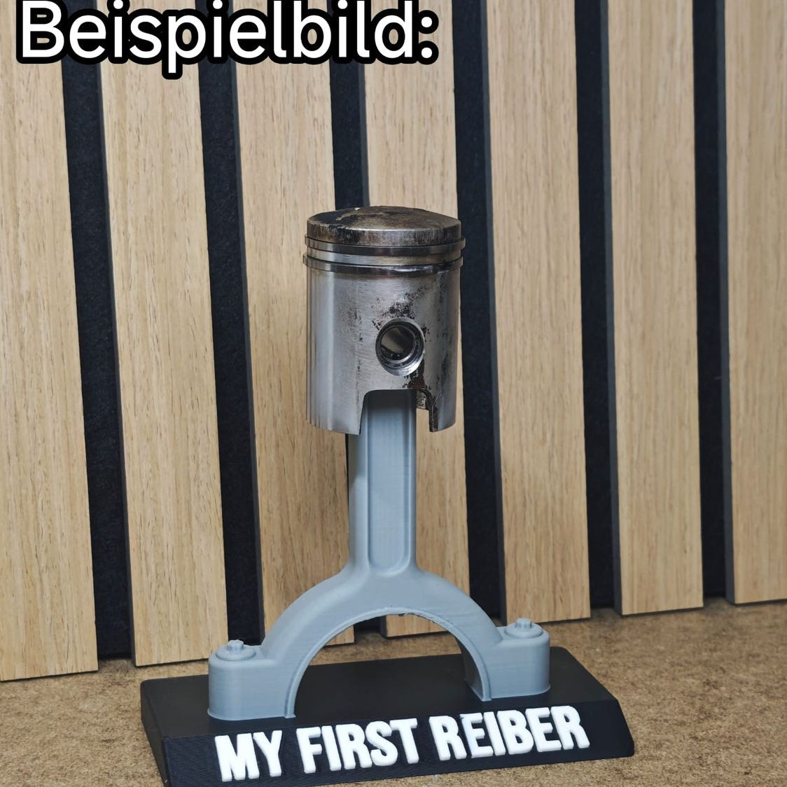 ,,My First Reiber,, Trophäe Statue Dekoration