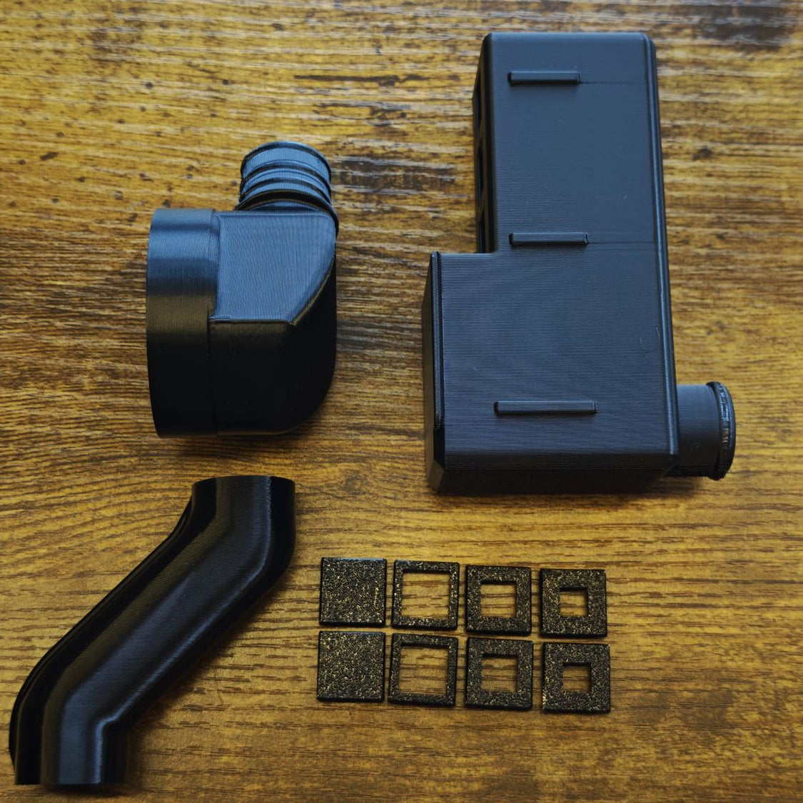 Modulares Tuning Luftfiltersystem V1 für Solo 712 / 713 – Set mit Gummischlauch und Abstimmgummis