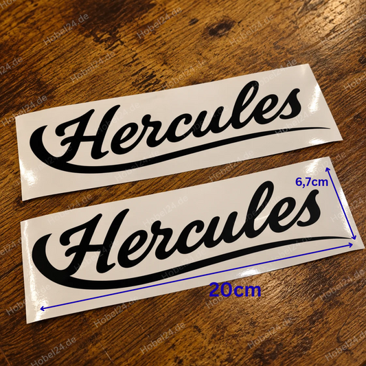 Hercules Vintage Tank Aufkleber 2er Set Hobel24 Disign 2