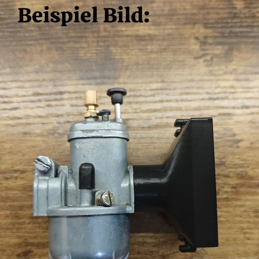 15mm Bing Adapter für Hercules Luftfilter