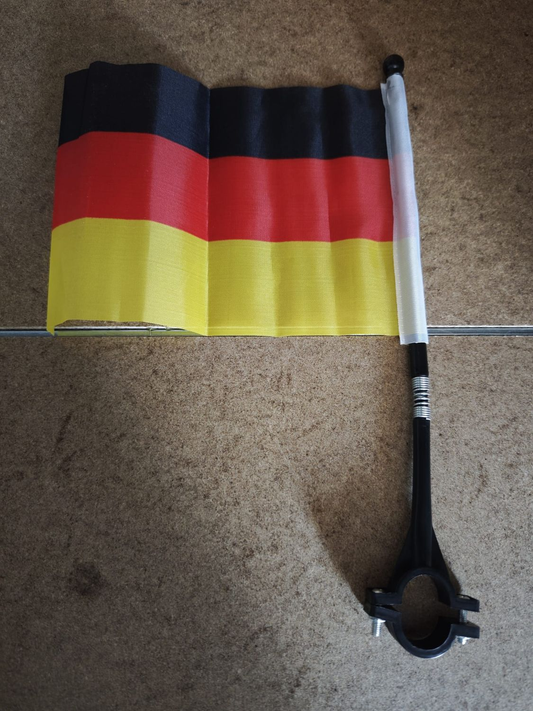 Deutschland Fahne für den Lenker Mofa Moped Universal