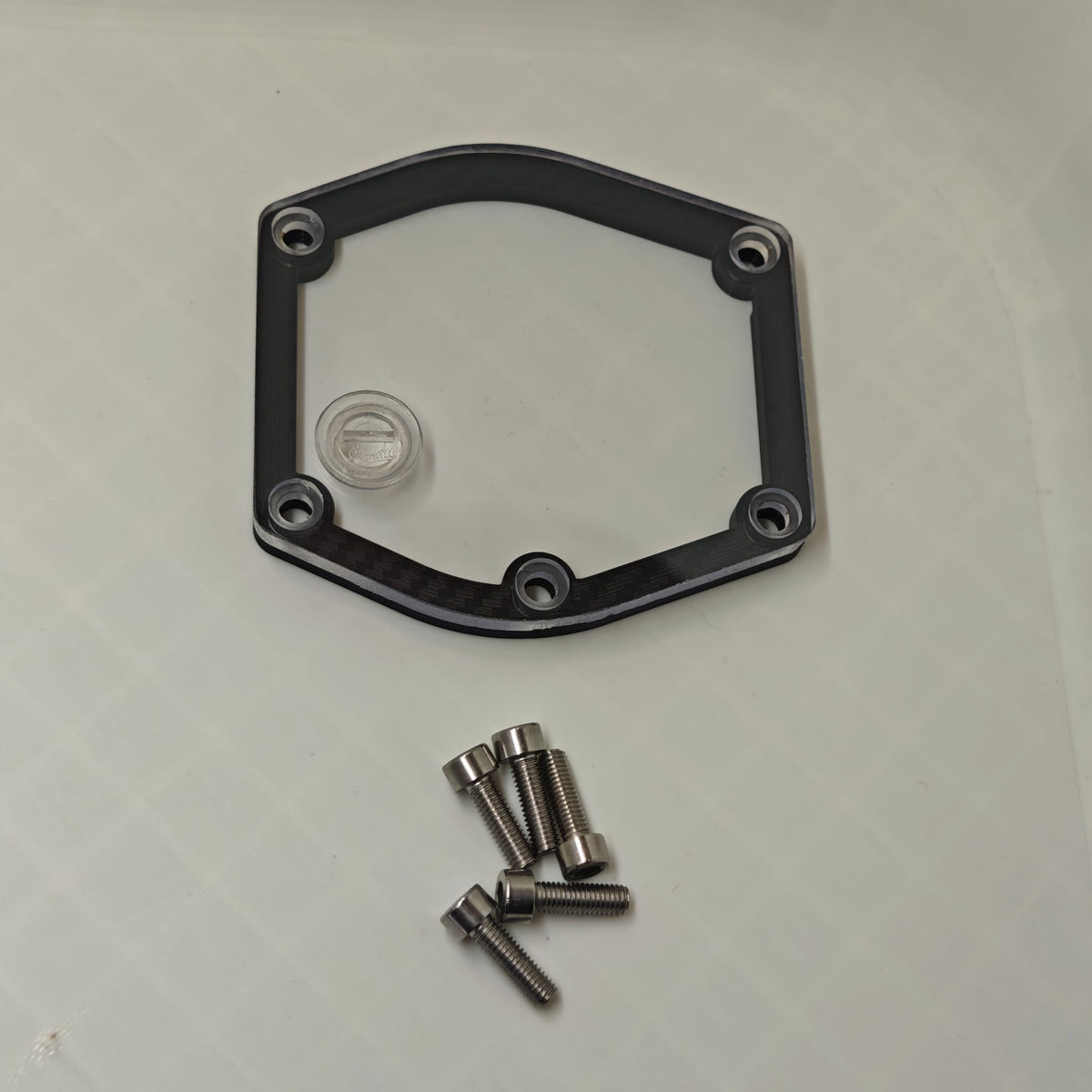 Kupplungsdeckel Transparent V2 mit Ölschraube für Sachs 505 / 504
