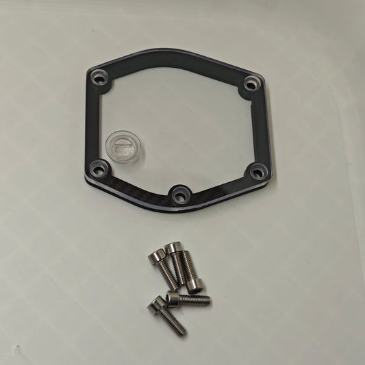 Kupplungsdeckel Transparent V2 mit Ölschraube für Sachs 505 / 504