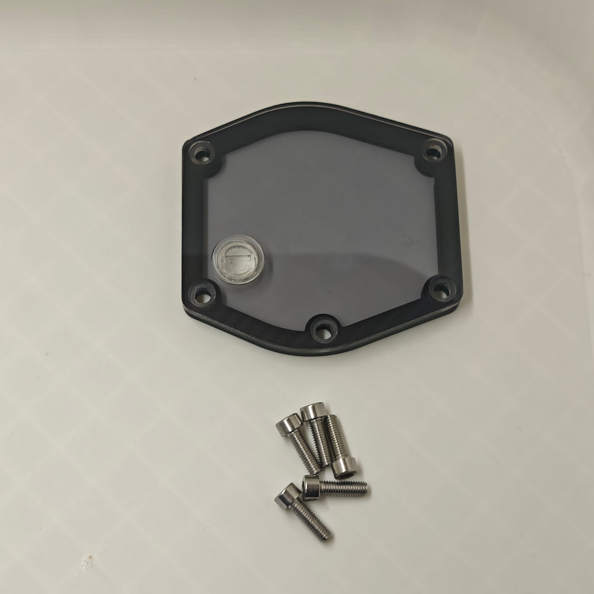 Kupplungsdeckel Transparent V2 mit Ölschraube für Sachs 505 / 504